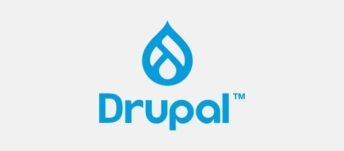 Логотип Drupal.