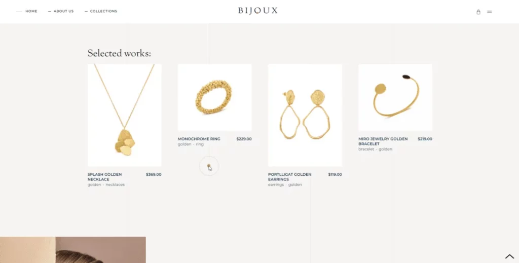 Bijoux – WordPress шаблон для интернет-магазина